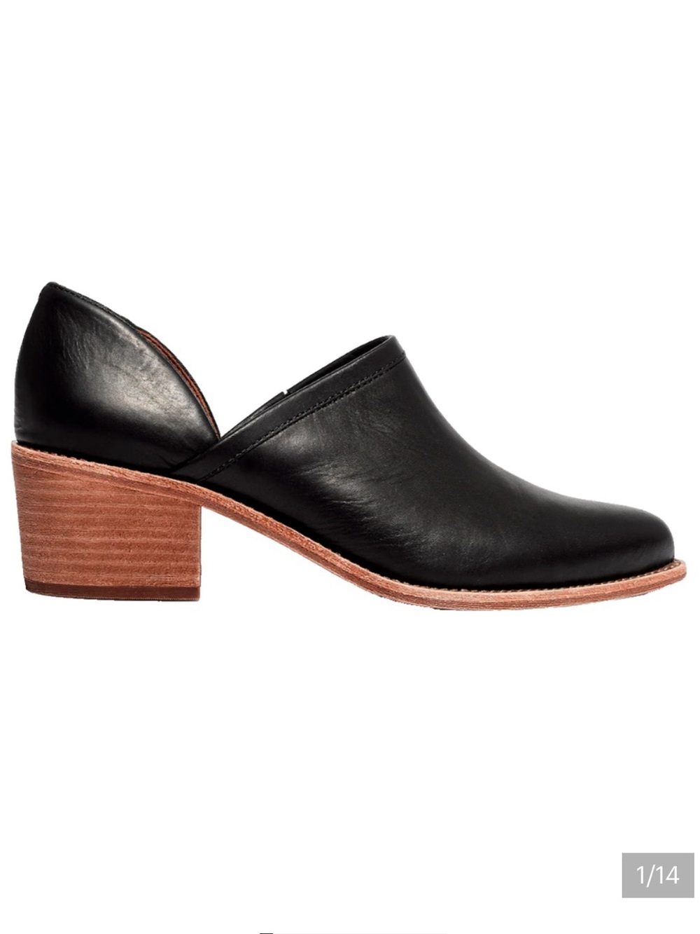 NEW Madewell The Brady Lowcut Leather Booties